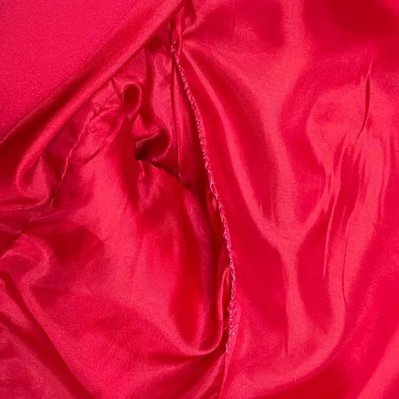 SOLD Zara Pink Relaxed Straight Blazer Jacket Size 4-6 - Picture 9 of 10